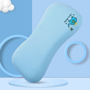 Children's Memory Foam Pillow Oblong Pure Cotton Medium Firmness For Newborn To 6 Years Old All Seasons Use - Product Image 1