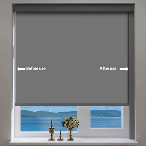 Remplisseur d'espace pour <span class=keywords><strong>rideau</strong></span> en forme de L - <span class=keywords><strong>Bande</strong></span> entièrement occultante à double adhésif/perforation pour panneau latéral de <span class=keywords><strong>rideau</strong></span> - Product Image 5