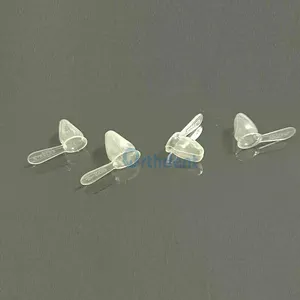 1 Box/5 Pcs Dental Clear Kinder Vorderkronen Pädiatrische Laubstreifen-Kronen form