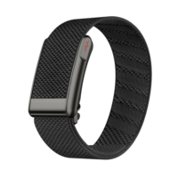 Pulsera Inteligente de Salud con Diseño sin Pantalla, 20 Días de Autonomía, Monitor de Composición Corporal, ECG, Presión Arterial, Contador de Pasos, Correa de Tela, OEM