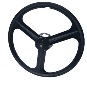 Kit Roue Avant Complète 26 Pouces En Magnésium 100x135 Mm Pour VTT Beach Cruiser - Fourche Et Volant Inclus