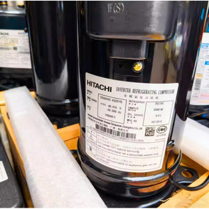 คอมเพรสเซอร์ทำความเย็นอินเวอร์เตอร์ฮิตาชิ รุ่น E655DH 65D2YG ใช้สารทำความเย็น R410A กำลังไฟ 9000 วัตต์ สำหรับทำความเย็นและความร้อน - Product Image 3