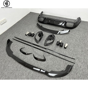 B Style Dry Carbon Fiber Glossy Twill Weave Full Set Body Kit for Mercedes GT Class X290 GT63 - Product Image 3