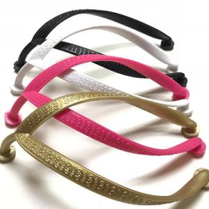 Bosirui vente en gros dessus PVC sangles pour tongs <span class=keywords><strong>Film</strong></span> femmes tongs sangles sandales sangles conception personnalisée Tiras Para Sandalias - Product Image 1