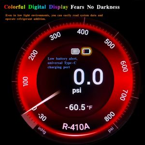 เกจวัดความดันดิจิตอล VRM2-X พร้อมจอแสดงผลสี HD - Product Image 4