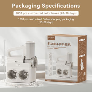 Coupe-légumes électrique domestique entièrement automatique en plastique pour couper en dés les fruits, les <span class=keywords><strong>carottes</strong></span> et les pommes de terre, en vente - Product Image 6