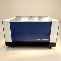 Découpeuse laser CO2 industrielle à double éclairage 1390, tube laser CO2 JPT800W Yongli H6, système Ruida, machine de traitement des métaux et des non-métaux