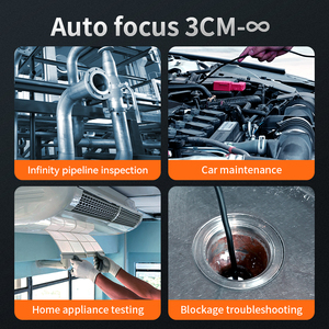 3.9mm <span class=keywords><strong>2m</strong></span> eklemli Borescope ışık kaynağı 1080p <span class=keywords><strong>HD</strong></span> esnek yılan endüstriyel Video endoskop muayene kamera ile monitör - Product Image 6