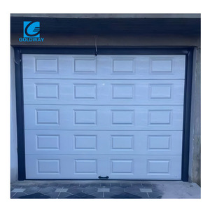<span class=keywords><strong>Porte</strong></span> de garage en acier à ouverture latérale électrique avec fonction antivol, surface finie, pour appartement, parc, hôtel, usage extérieur - Product Image 3