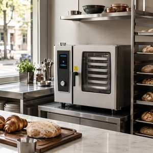 <span class=keywords><strong>Four</strong></span> combiné professionnel certifié NSF, électrique, gaz, vapeur, convection, pour restaurant, 4, 6, 10, 20, 40 plateaux - Product Image 3