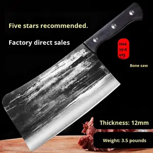 Cuchillo de Carnicero de Acero Forjado a Mano <span class=keywords><strong>Serie</strong></span> 4Cr, Diseño Moderno, JYTD10124 Jiyuan Yangjiang - Product Image 5