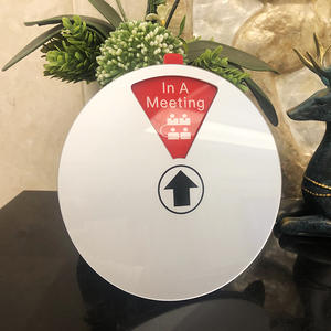 6 Opciones de Letreros para Puertas de Oficina, Letrero Giratorio de Privacidad de 6 Pulgadas para Conferencias - Product Image 6