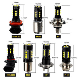 YD DL040-H8 3030 15SMD Faros <span class=keywords><strong>Antiniebla</strong></span> LED para Auto, Nuevas <span class=keywords><strong>Bombillas</strong></span> <span class=keywords><strong>Antiniebla</strong></span> Delanteras de 12V H11 9005 y 9006, Luces de Conducción para Auto de 4000 Lm y 6500 K - Product Image 4