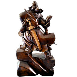 Résine Artisanat <span class=keywords><strong>Bouddha</strong></span> Statue Décor À La Maison Chinois Vieil Homme Statues Résine Artisanat Guan Yu Statue Dieu De La Richesse Ornements - Product Image 4