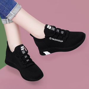 Baskets légères à prix réduit Vente en gros Chaussures décontractées d'été en maille respirante pour femmes - Product Image 5