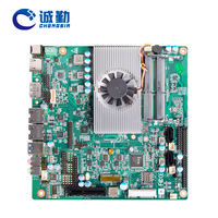 Carte mère de point de vente pas cher Celeron J6412 J6413 Dual Lan 6Com 17x17cm 2 * DDR4 HD + DP LVDS X86 Mini ITX Industrial Panel PC Motherboard