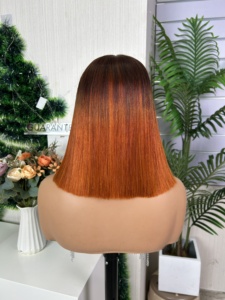 Peluca Bob SDD 5*5 con Cierre, 100% Cabello Humano, Color Mixto, Sin Pegamento, Liso Natural - Product Image 5