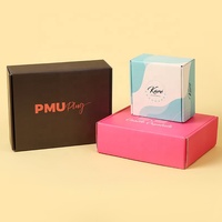 Hot Custom Dress Schuh Kleidung Pink Verpackung Mailer Box Falten Wellpappe Papier Baby Geschenk Versand box mit Print Logo
