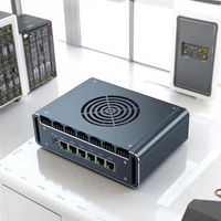 Mini PC industriel N300, serveur 6xi226, 2.5G Lan, HD DP, Win11, Linux Ubuntu, mini-hôte pour la maison, le bureau, l'entreprise, routeur VPN, sécurité, 4G
