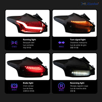Luz Trasera LED Plug and Play para Ford Focus Hatchback 2015-2018, Luz de Circulación Diurna DRL, Kit de Actualización Modificado, Suministro Directo de Fábrica