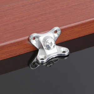 Connecteur d'angle en alliage de zinc épaissi en forme de papillon pour support de meuble de placard XS-BT035 - Product Image 2