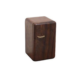 Wooden Walnut Refrigerator Jewelry Box 5 Layers Rectangle <b>Storage</b> For <b>Necklace</b> Earring Wedding Jewelry - Product Image 5