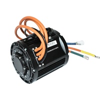 Moteur électrique de vélo QS138 90H 4000W longue portée, moteur à entraînement central triphasé PMSM 72V, moteur Qs pour moto AVT, karting