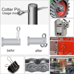DIN94 High Quality Steel and Stainless Steel Split <strong>Spring</strong> <strong>Pin</strong> <strong>Cotter</strong> <strong>Pin</strong> - Product Image 5