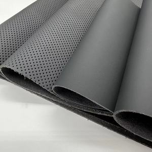 Chất lượng cao tùy chỉnh lỗ xe nội thất sợi nhỏ vải bìa da tổng hợp da sơn dương với lỗ khả năng hiển thị cao - Product Image 5