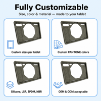 Étui de protection en silicone de bonne qualité pour tablette, compatible avec une protection intégrale à 360 degrés