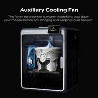 Printer 3D Creality K2 Pro FDM Kecepatan Tinggi CoreXY Auto Leveling Printer Format Besar Tertutup untuk Prototipe