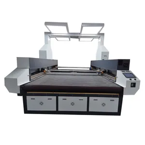 Dệt vải Laser Cutter toàn cảnh tự động cho ăn vải Laser máy cắt