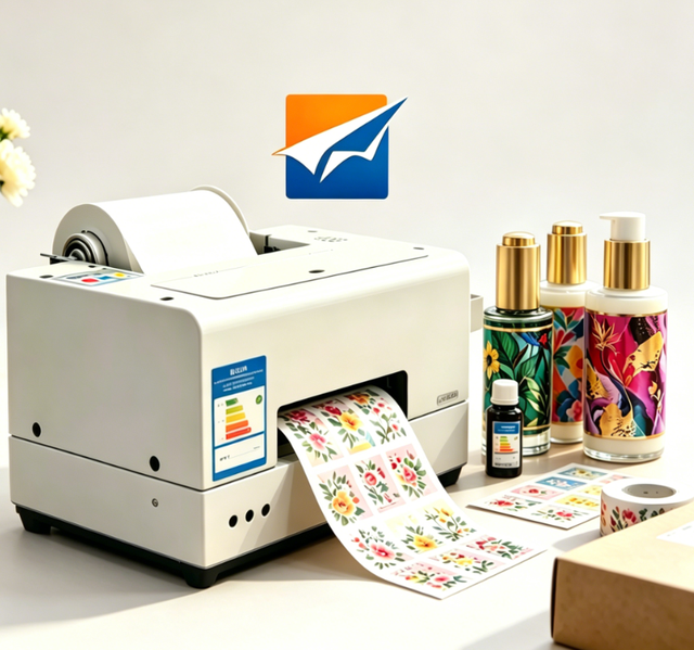 Professional A4 Inkjet Label Printer Roll to Roll Sticker Printer for Custom Label Applications