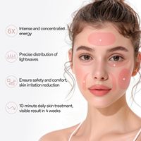 Masque facial LED de qualité supérieure, 7 couleurs, portable, rechargeable, source d'alimentation, masque facial à lumière rouge