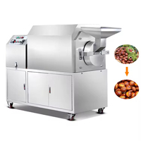 Machine à torréfier les noix électrique commerciale de petite taille, facile à utiliser, pour la torréfaction des graines de tournesol et des cacahuètes, destinée à la transformation des noix