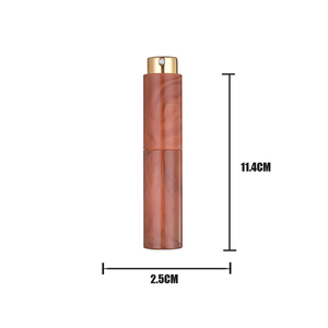 ขวดน้ำหอมพรีเมียม ABS 10 มล. ขวดน้ำหอมพลาสติกหรูหราแบบกำหนดเอง เติมได้ พร้อมโลโก้และหัวฉีดอลูมิเนียม - Product Image 2