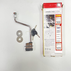 ฝาครอบล้ออะไหล่สำรองสำหรับ<span class=keywords><strong>รถ</strong></span>ยนต์ 4x4 พร้อมระบบล็อค สำหรับ HILUX Conquest Rogue REVO ROCCO - Product Image 4