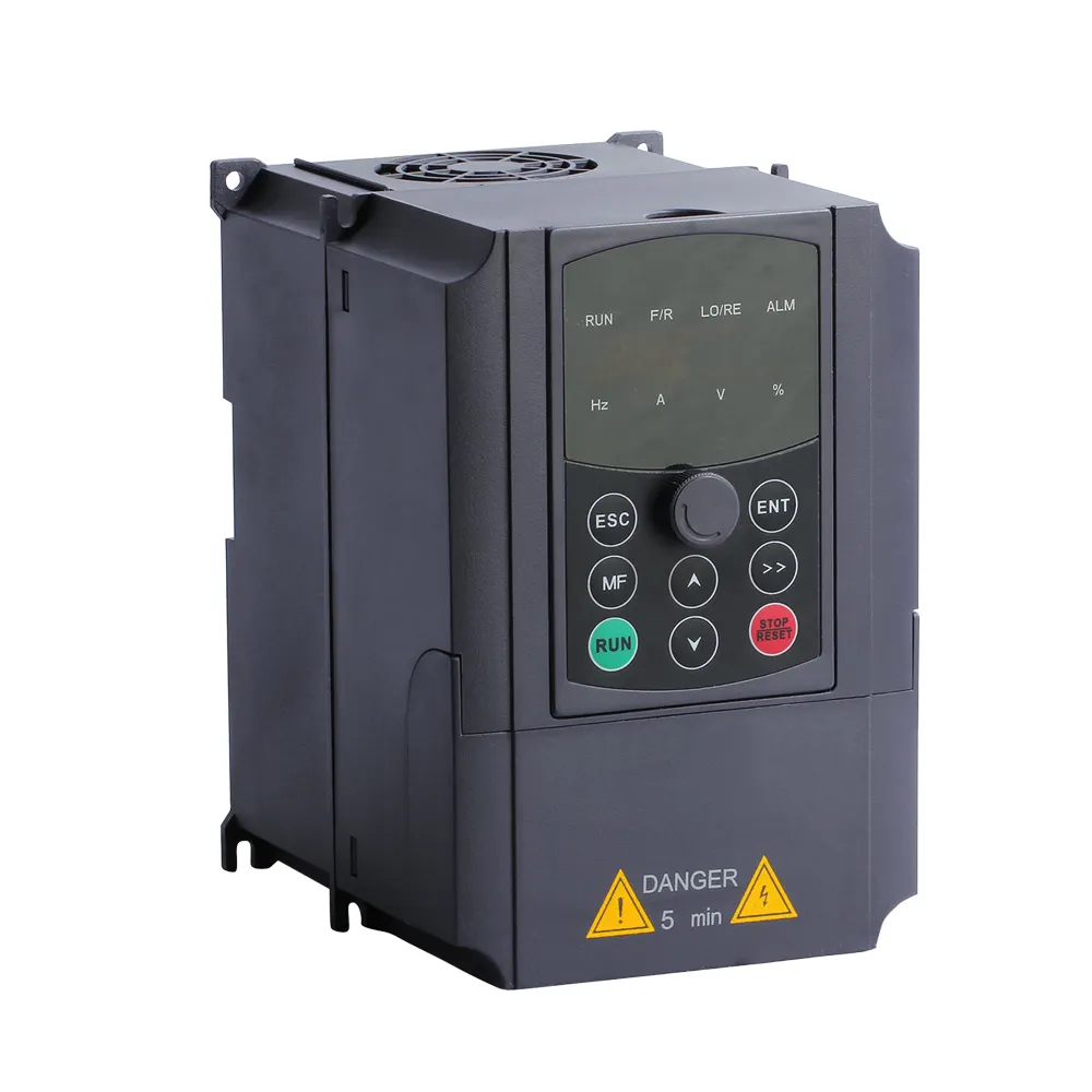 AVF5100 Series 380V AC 4KW/5.5KW VFD Variable Frequency Drive CNC VSD Motor Drive Inverter 50hz/60hz 3 Phase Input & Output