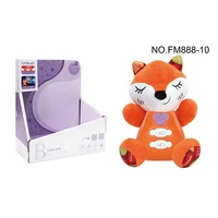 Joli jouet musical en peluche bébé doux panda apaisant en peluche avec jouet en peluche électronique léger
