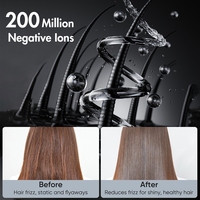 Styler à air professionnel à séchage rapide 110000RPM, multi-styler, ensemble sèche-cheveux automatique, brosse à air chaud, sèche-cheveux haute vitesse, volumateur