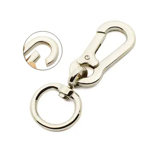 Custom Bags Accessories Wholesales Personalized Handbag Hook Brass Clasp Snap Hook Metal Swivel Hook For Bag