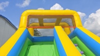 Toboggan gonflable géant commercial DFRL 7m pour adultes, en bâche PVC, garantie 3 ans, souffleur inclus, capacité 300kg, installation facile