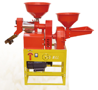Machine de moulin à riz multifonctionnelle de haute qualité pour la ferme à domicile et les industries agricoles avec moteur et composant de roulement à noyau