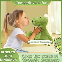 Peluche-Caméra cachée Yeux Mignon Grand Loup Jouets Noms Jouet Pingouin Parlant Lèvres-Synchronisation Interactive Peluche Jouet