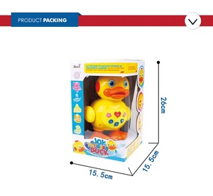 Beliebte Kinder ai Smart Toys für Kinder intelligentes Haustier pädagogisches Lernen leuchten elektronische tanzende Cartoon-Enten mit Musik - Product Image 6