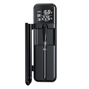 Thermomètre à viande intelligent sans fil avec sonde fine étanche IP67, Bluetooth 5.3, contrôle à distance par application pour barbecue, fumoir, cuisine, OEM ODM - Product Image 3