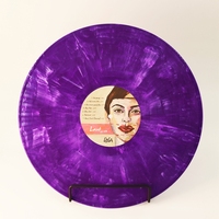 Disques vinyle vierges couleur or personnalisés 7 10 12 pouces Pressing Disk Pressing With Sleeve