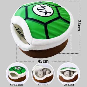 Cama para Perro Ecológica de Algodón 100% Sólido para Todas las Estaciones con Cubierta Abatible, Sin Necesidad de Ensamblaje, Uso en Sala de Estar - Product Image 6