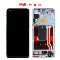 Écran tactile de remplacement TFT original pour téléphone portable 1 + 8T avec cadre pour écran LCD One Plus 8T KB2003