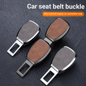 カスタムロゴ金属シートベルトクリップシートベルトアラームサイレンサー、エクステンダー - Product Image 2